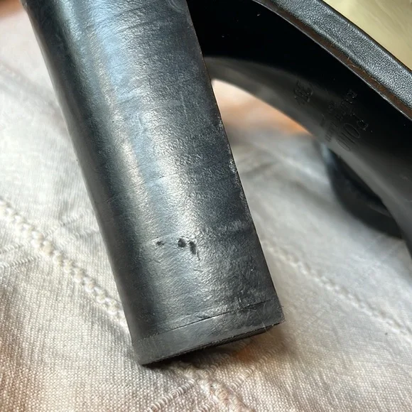 Ralph Lauren “Norah” Heeled Sandals Sz. 38.5 - Picture 6 of 10